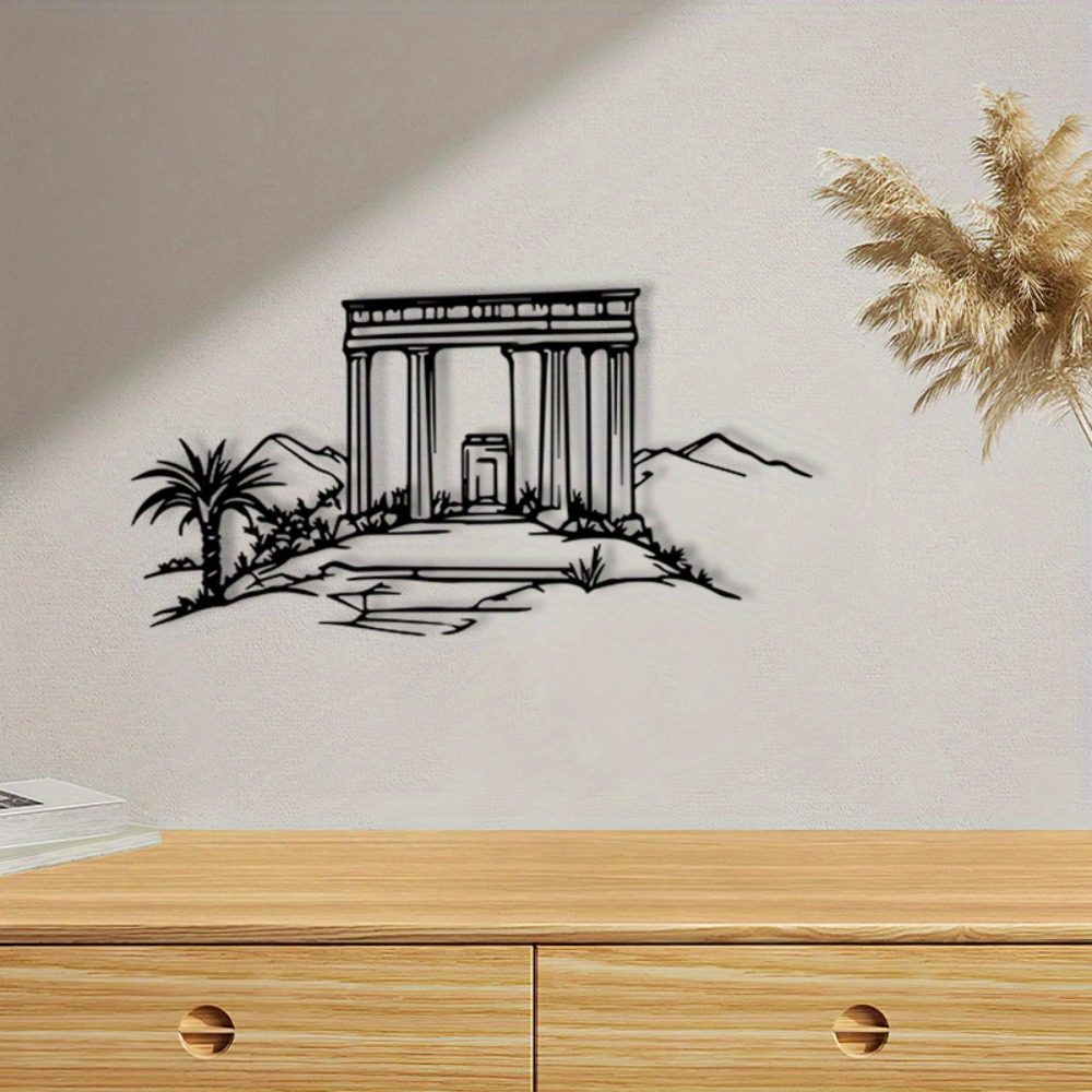 Art & Craft Paper For Kids - CIFBUY Eisen-Wandkunst, religiöses Wandbild, Metallskulptur, pulverbeschichtete