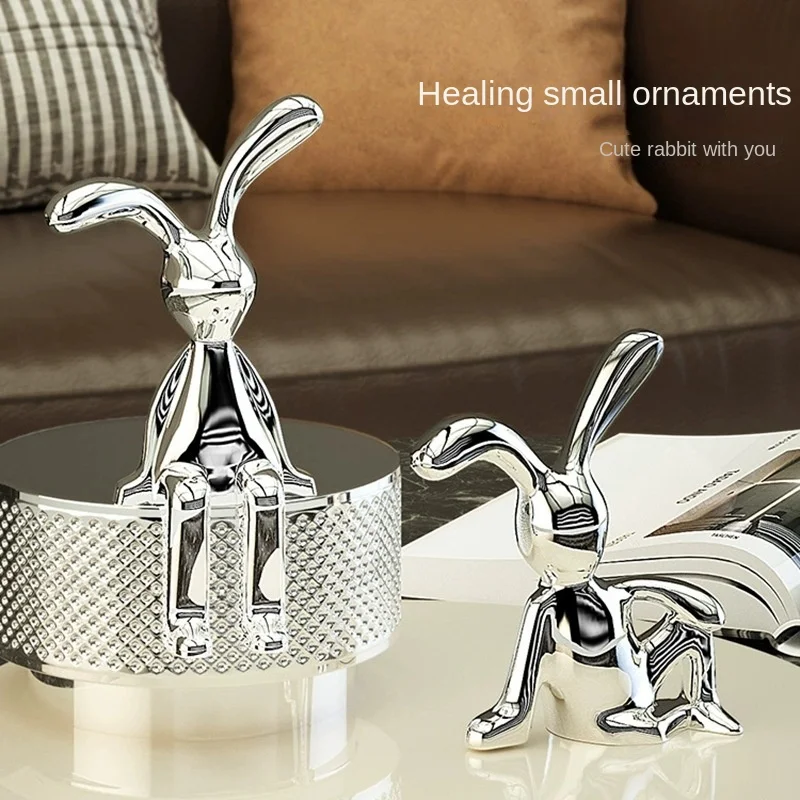 Art Craft Rabbit - [Mgt] Europa Originalität Gold Silber Kaninchen