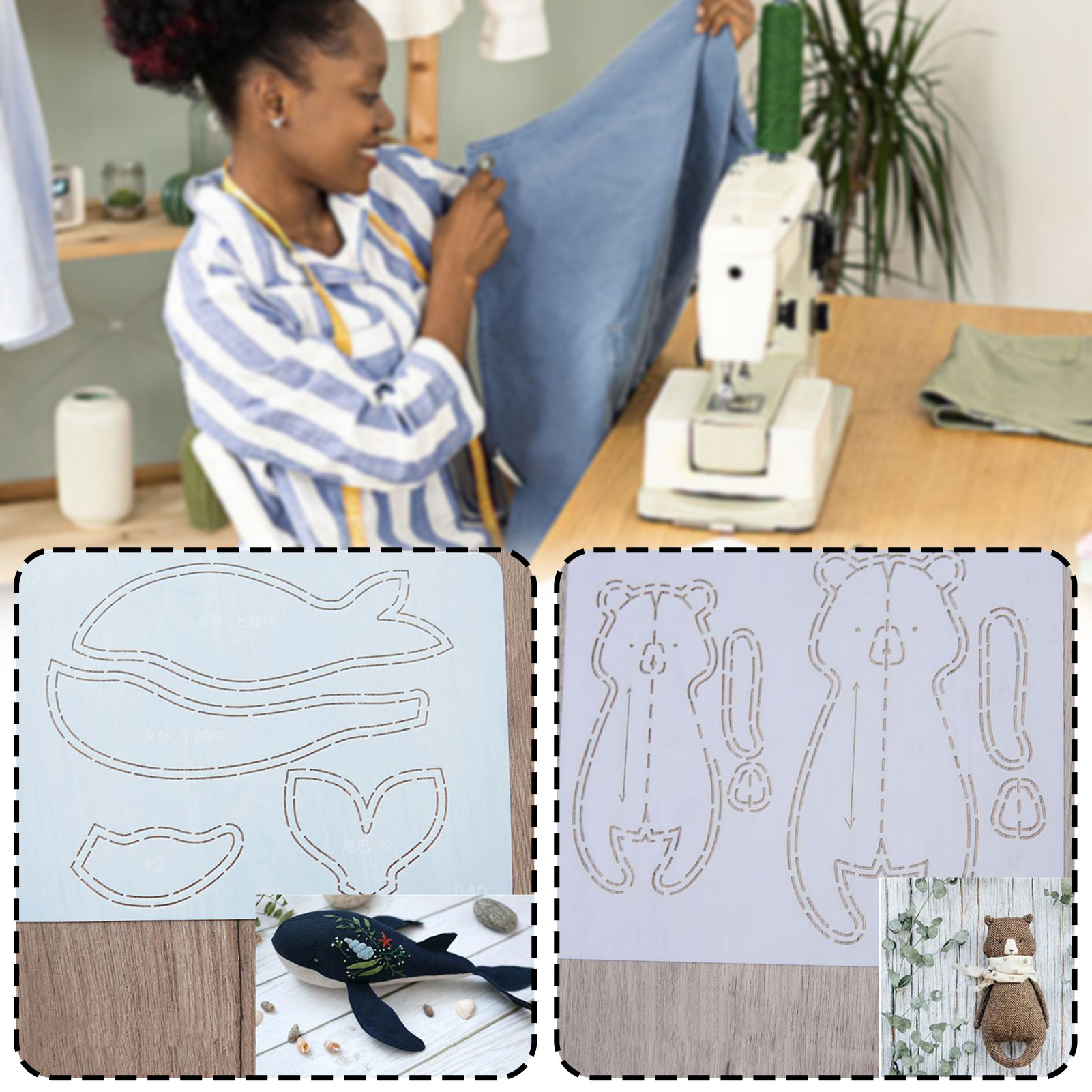 Kunststoff-Quilt-Vorlage, Scha – Art Craft Template Bewertung und Preis