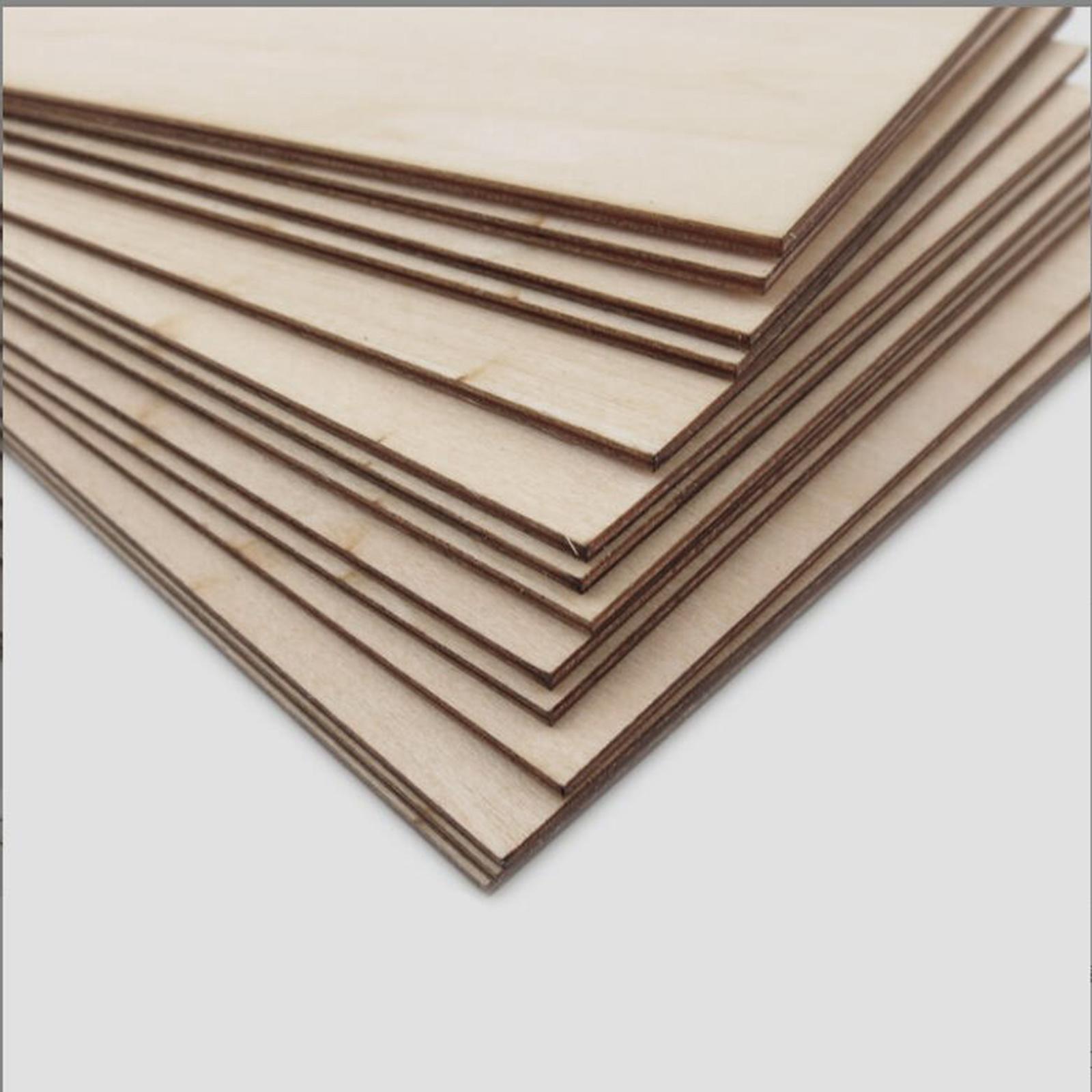 10 Stück Holzplatten, unlackie – Art Craft House Making Bewertung und Preis