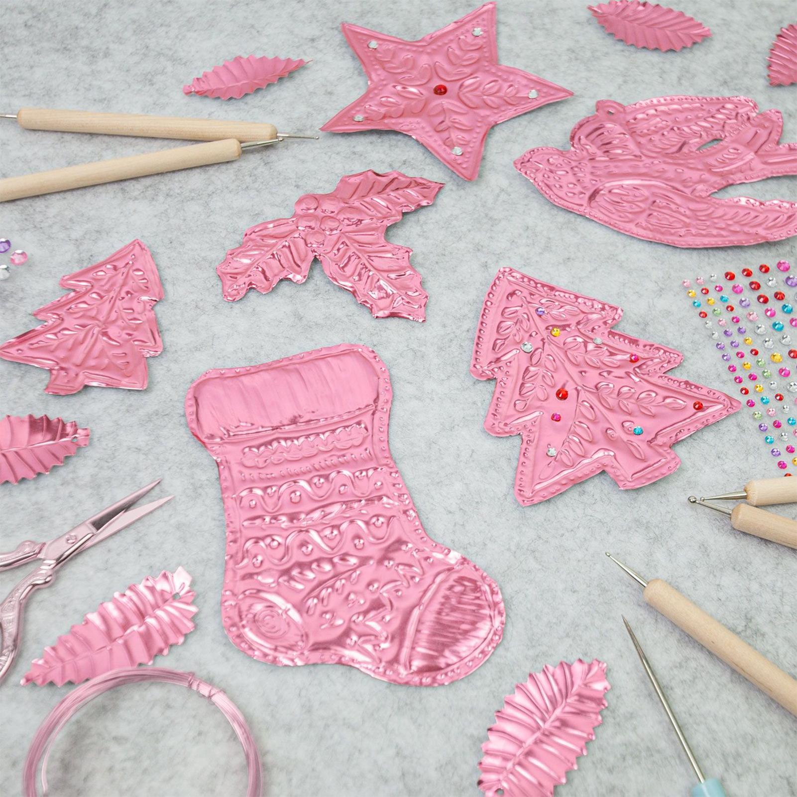 Prägefolie, 8-teilig, Aluminiu – Art Craft For Christmas Bewertung und Preis