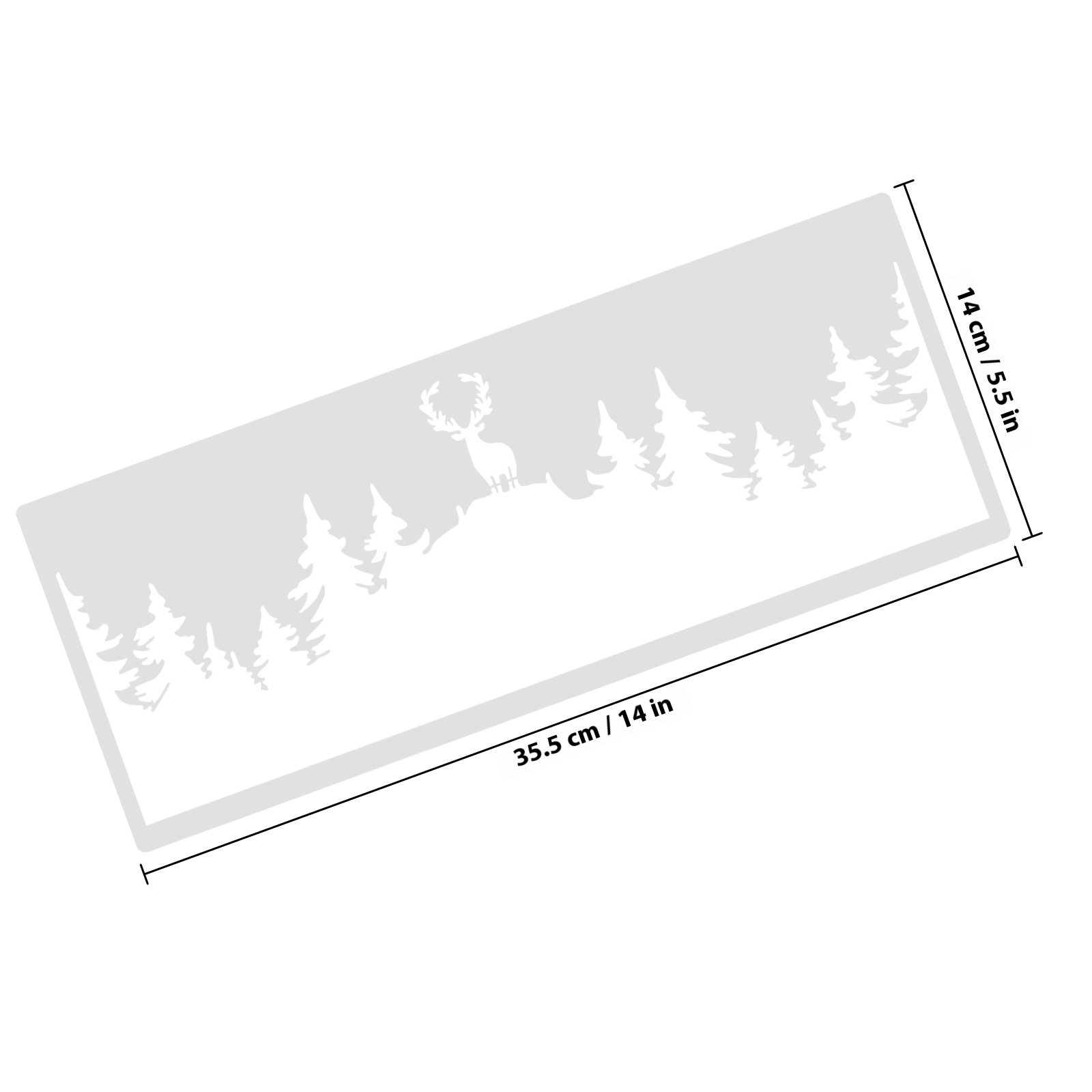 10 Stück Baum-Schablonen, Malv – Art Craft Template Bewertung und Preis