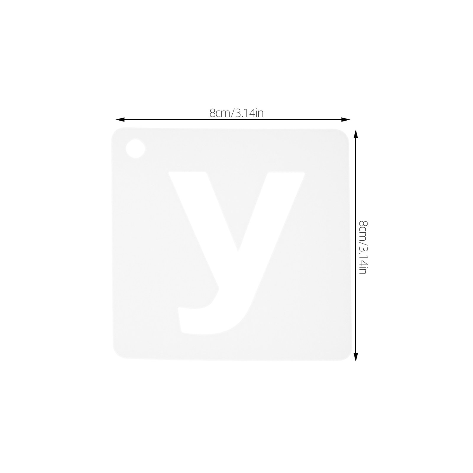 1 Set wiederverwendbare Buchst – Art Craft Template Bewertung und Preis