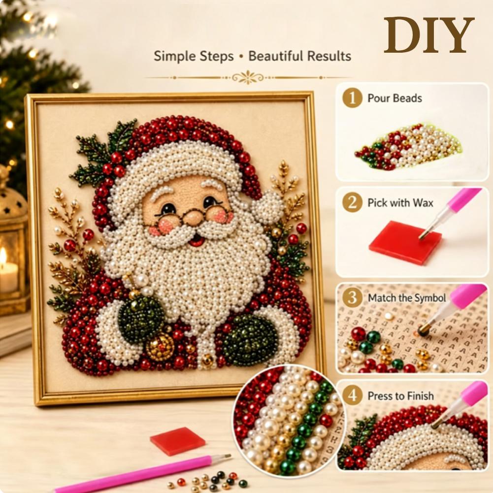 Weihnachtsmann Perlen-Kunst DI – Art Craft For Christmas Bewertung und Preis