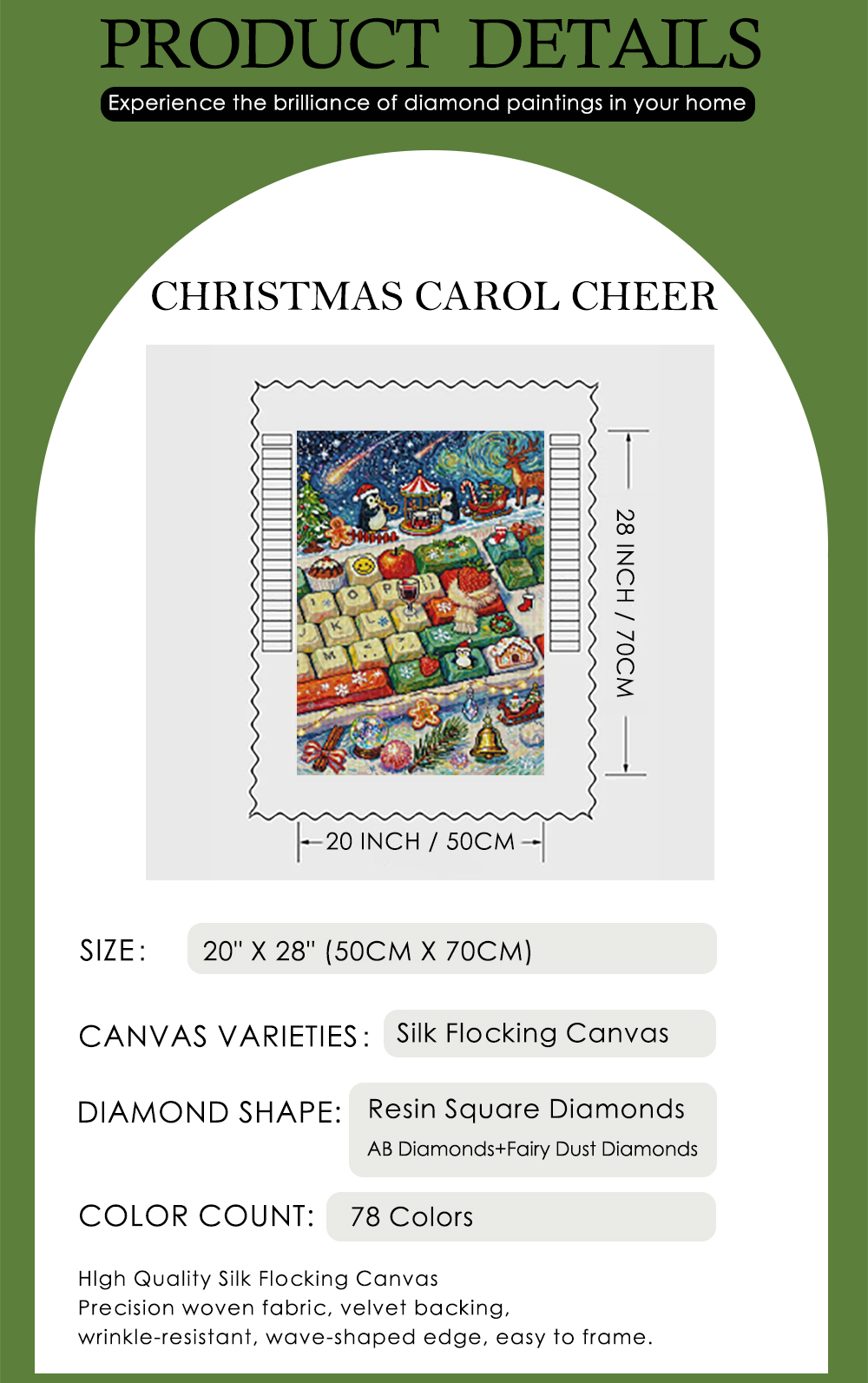 Forever Young 5D DIY Diamant-M – Art Craft For Christmas Bewertung und Preis