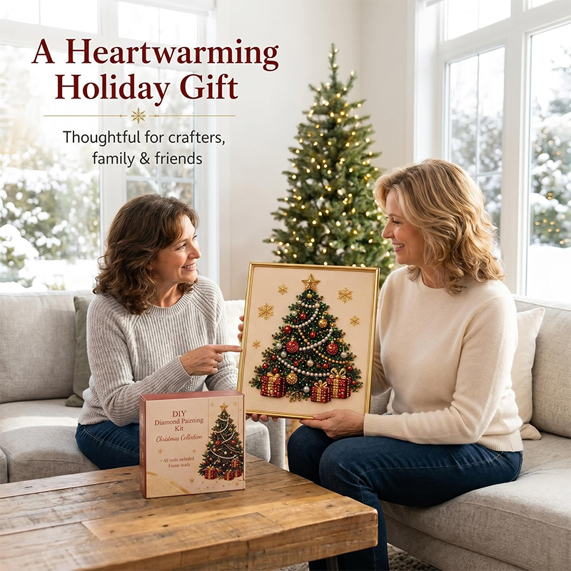 Weihnachts-Perlen-Diamantmaler – Art Craft For Christmas Bewertung und Preis