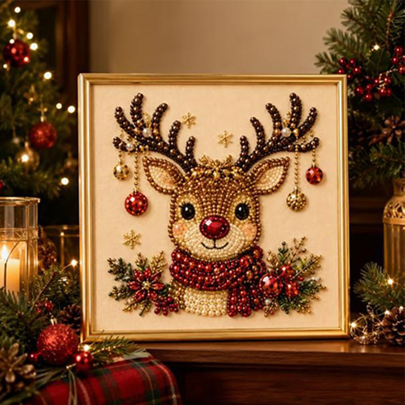 Weihnachts-Perlen-Diamantmaler – Art Craft For Christmas Bewertung und Preis