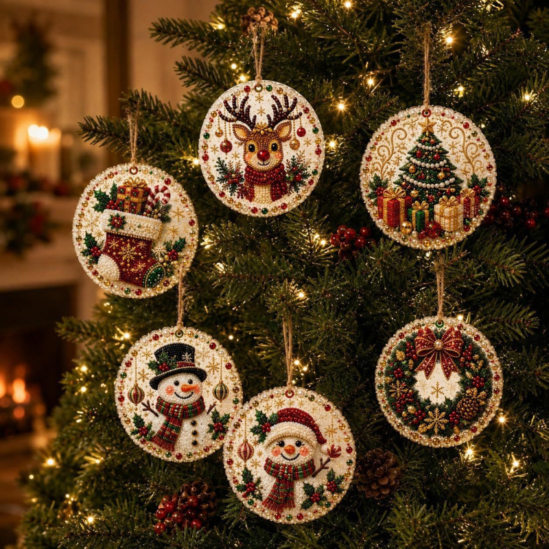6-teiliges DIY Diamant-Malerei – Art Craft For Christmas Bewertung und Preis
