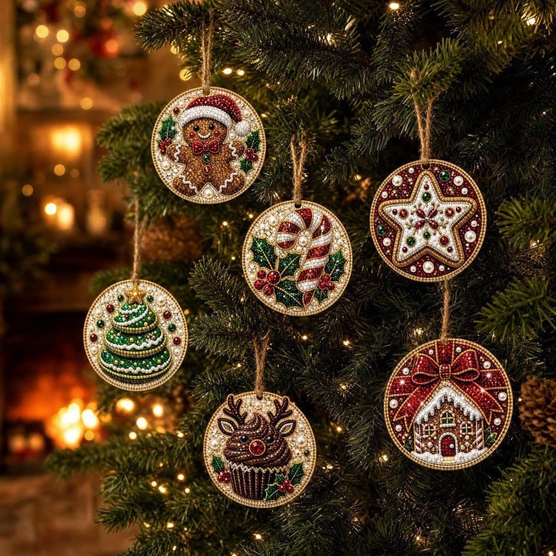 6-teiliges DIY Diamant-Malerei – Art Craft For Christmas Bewertung und Preis
