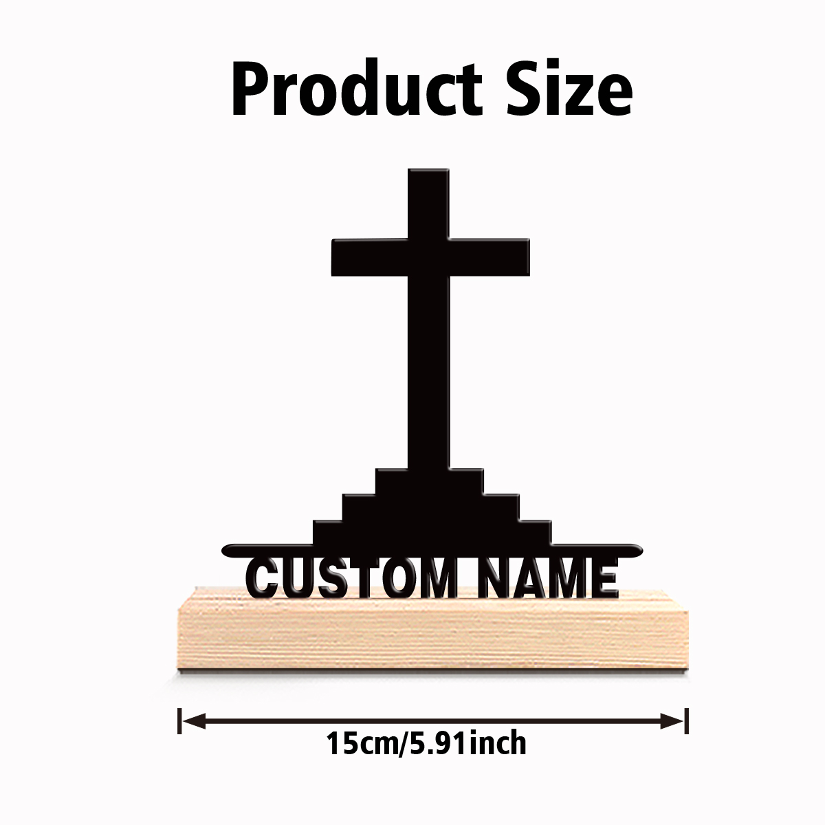 1 Stück Einfache Heilige Kreuz – Art Y Craft Bewertung und Preis