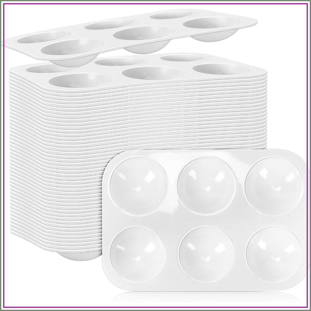 50er-Pack 6-Fach Kunststoff-Fa – Art Craft Classes Bewertung und Preis