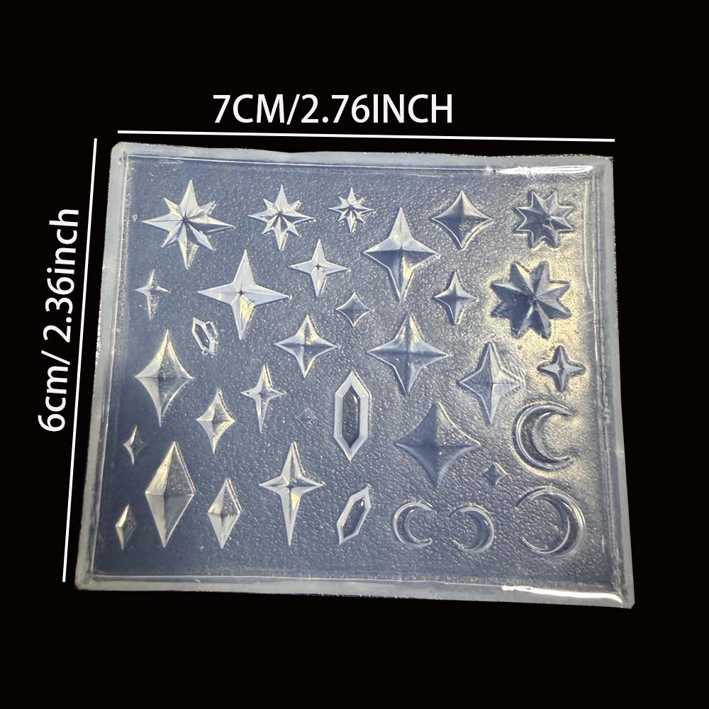 Himmelsstern-Mond-Diamant-Sili – Art Craft Template Bewertung und Preis