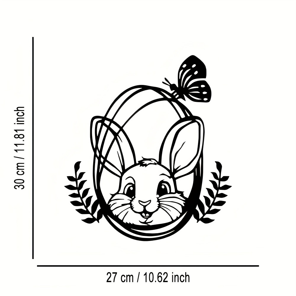 CIFBUY Metall-Wandkunst, Bohem – Art Craft Rabbit Bewertung und Preis