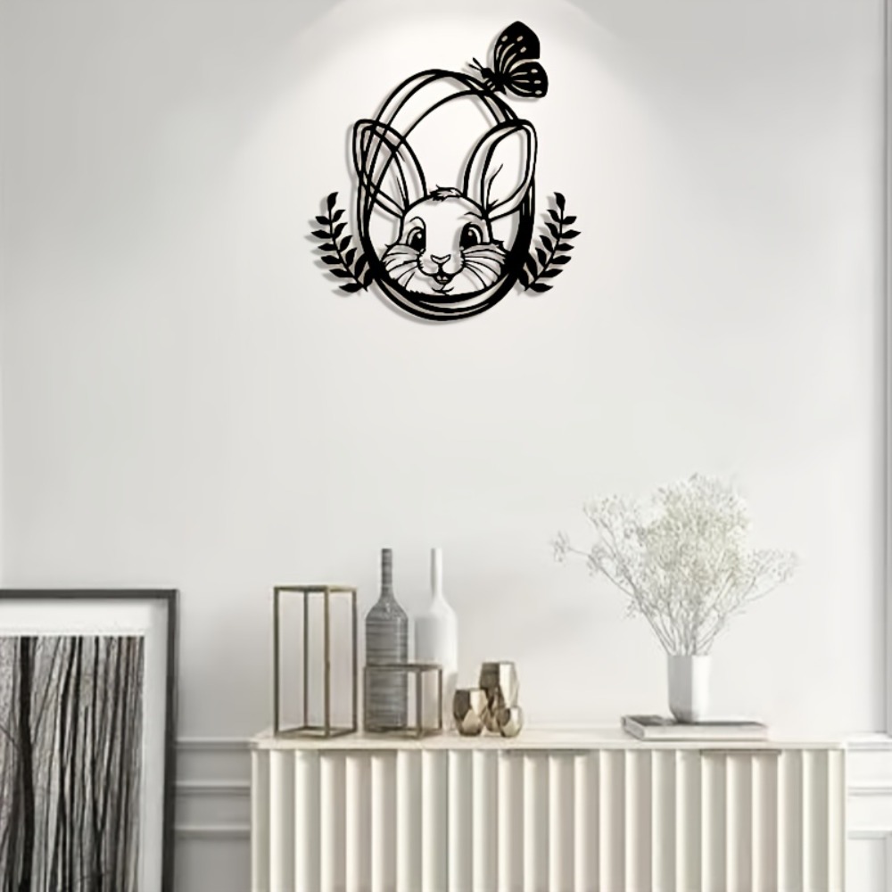 CIFBUY Metall-Wandkunst, Bohem – Art Craft Rabbit Bewertung und Preis