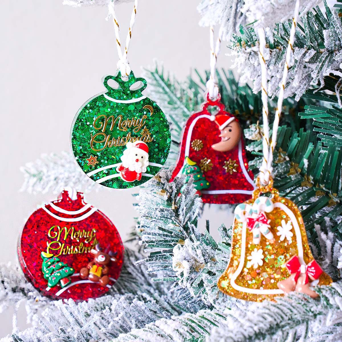 Weihnachten Tag Anhänger Silik – Resin Casting Mold Bewertung und Preis