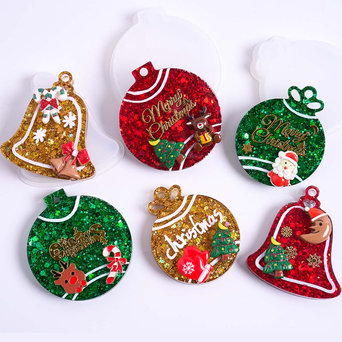 Weihnachten Tag Anhänger Silik – Resin Casting Mold Bewertung und Preis