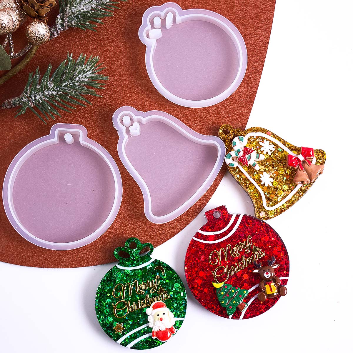 Weihnachten Tag Anhänger Silik – Resin Casting Mold Bewertung und Preis