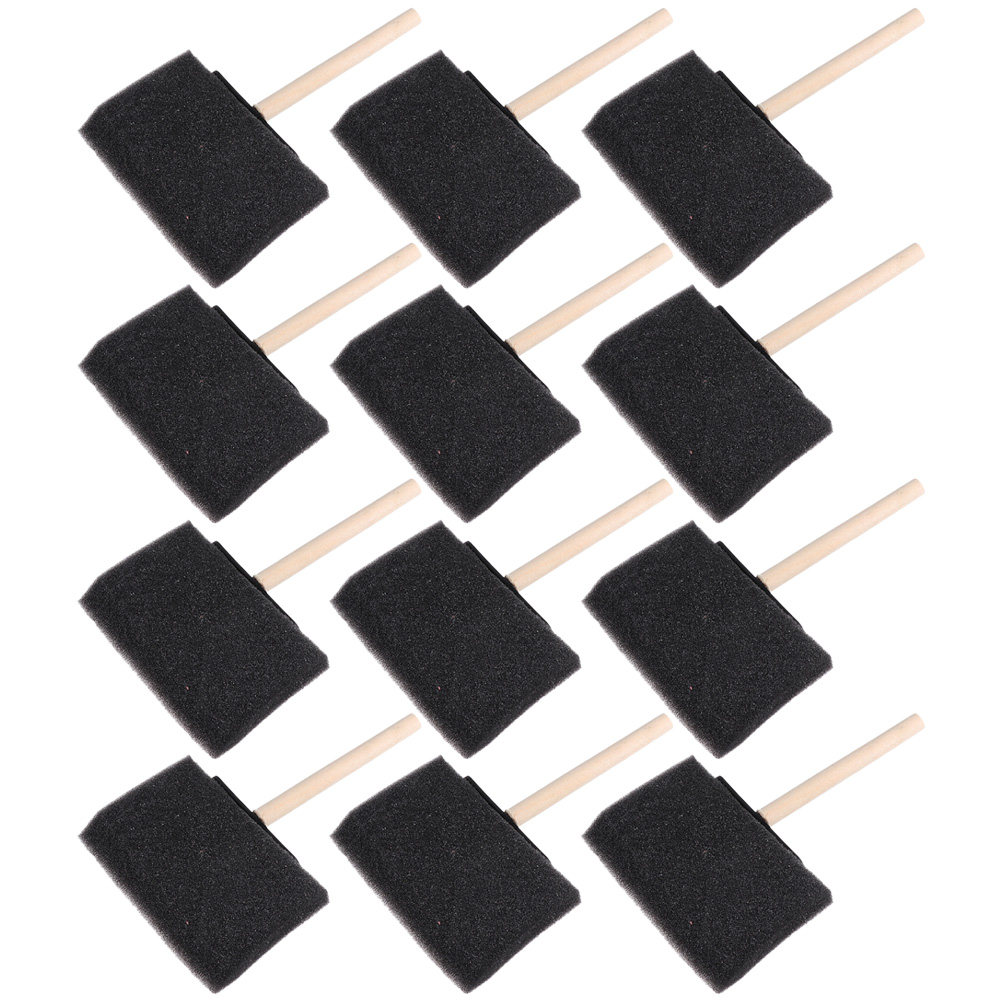 12-teiliges Schwamm-Pinsel-Set – Art And Craft With Paint Bewertung und Preis