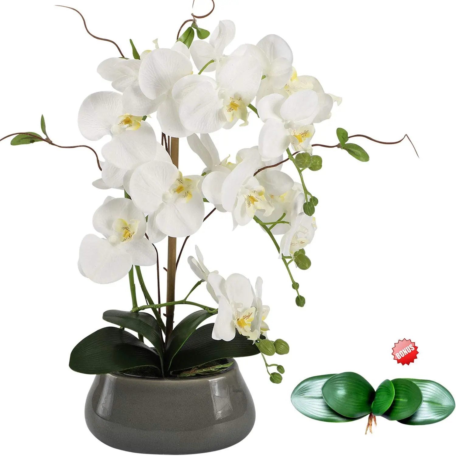 Künstliche Orchideen blumen Mi – Art Craft Vase Bewertung und Preis