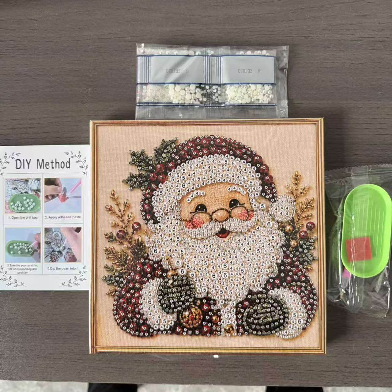 Weihnachts-Perlen-Diamant-Male – Art Craft For Christmas Bewertung und Preis
