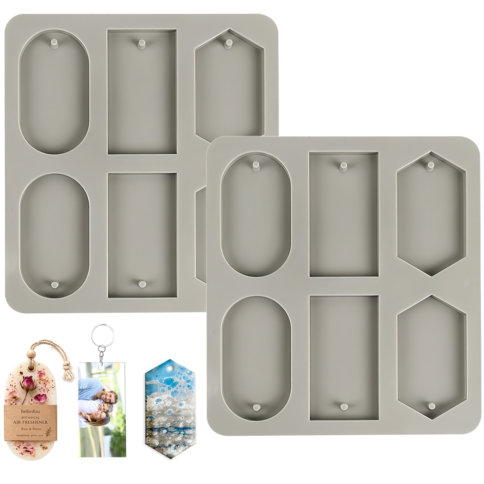 6-Kavitäten-Silikonform für Ar – Resin Casting Mold Bewertung und Preis