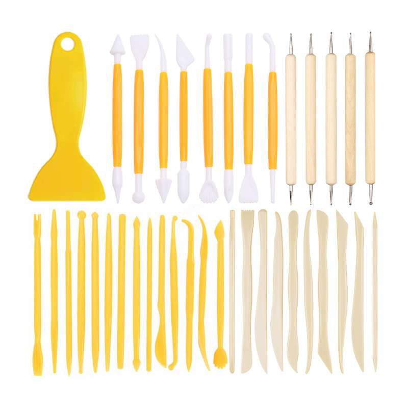 38-teiliges Set mit Tonmodelli – Polymer Clay Set Bewertung und Preis
