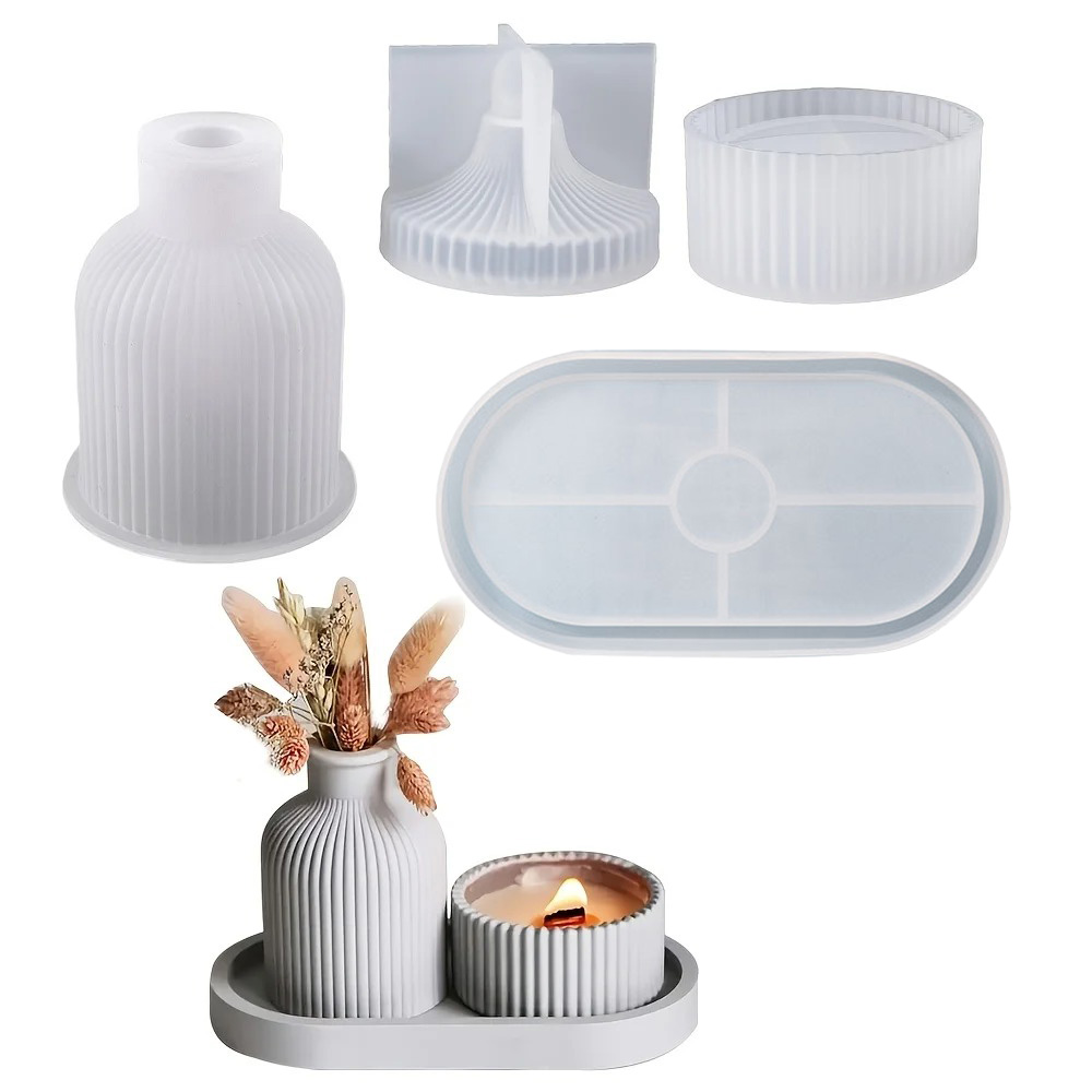 4 Stück Silikonformen, ovale T – Art Craft Vase Bewertung und Preis