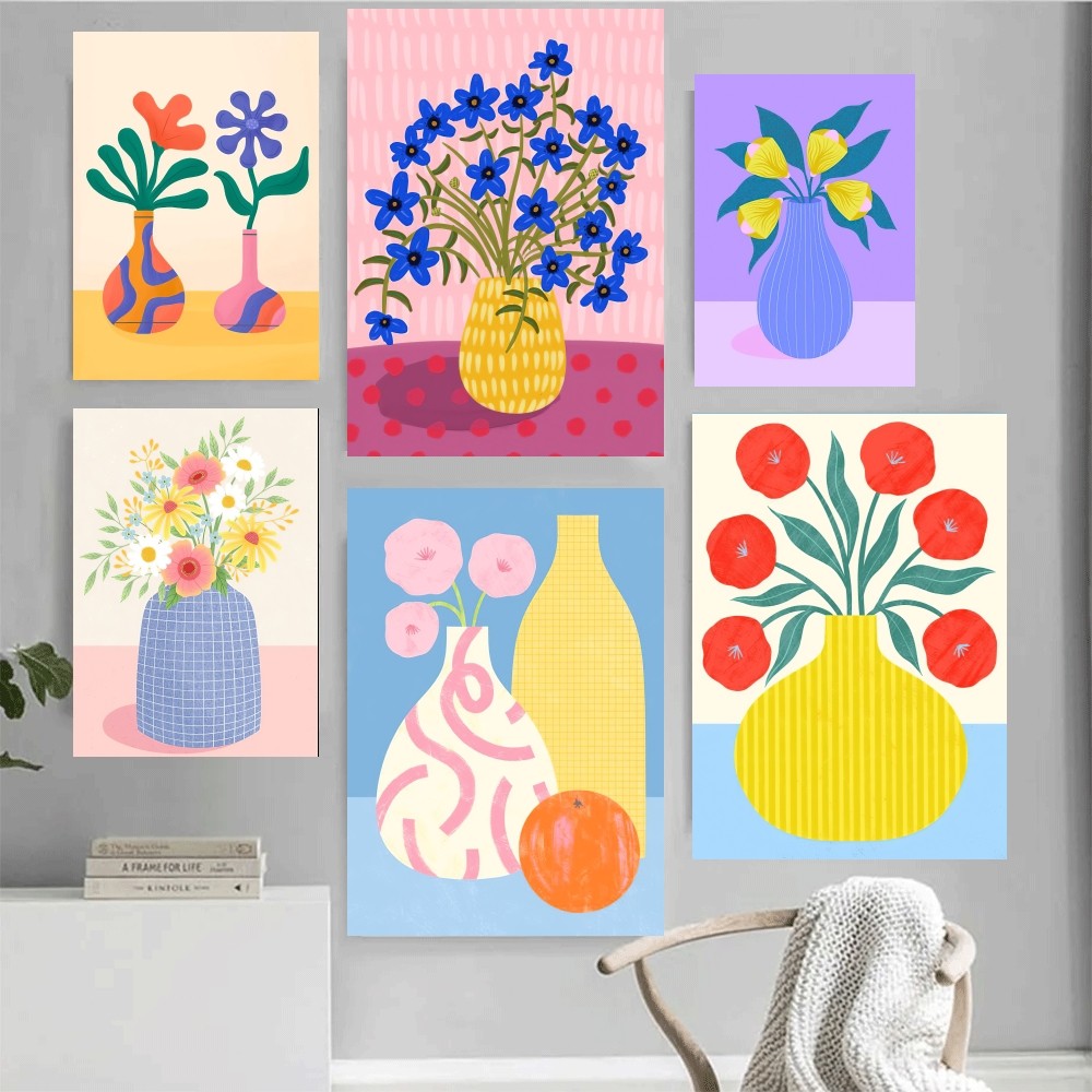 Abstraktes Vasen-Kunstposter f – Art Craft Vase Bewertung und Preis