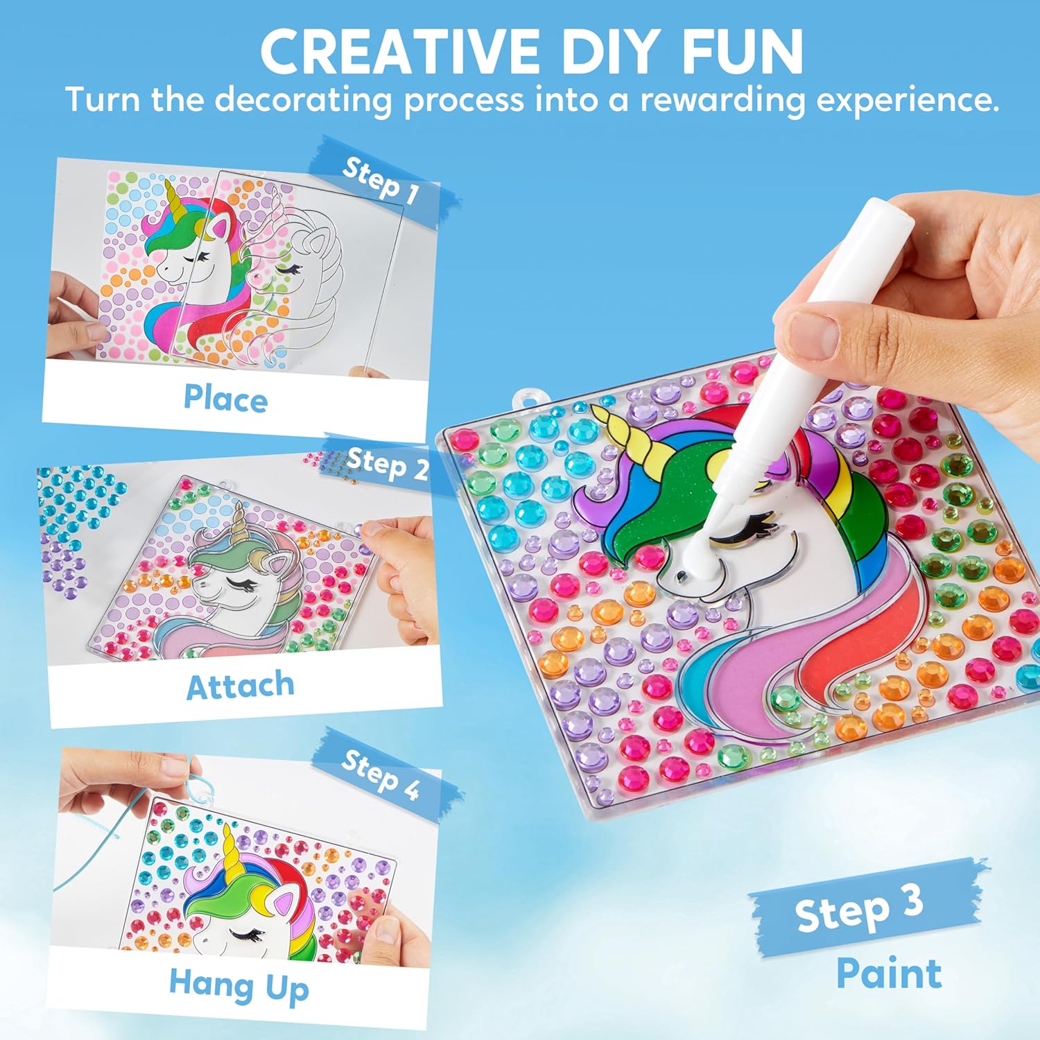 JOYFY 4 Stück Fensterkunst, 2- – Art Craft For Christmas Bewertung und Preis