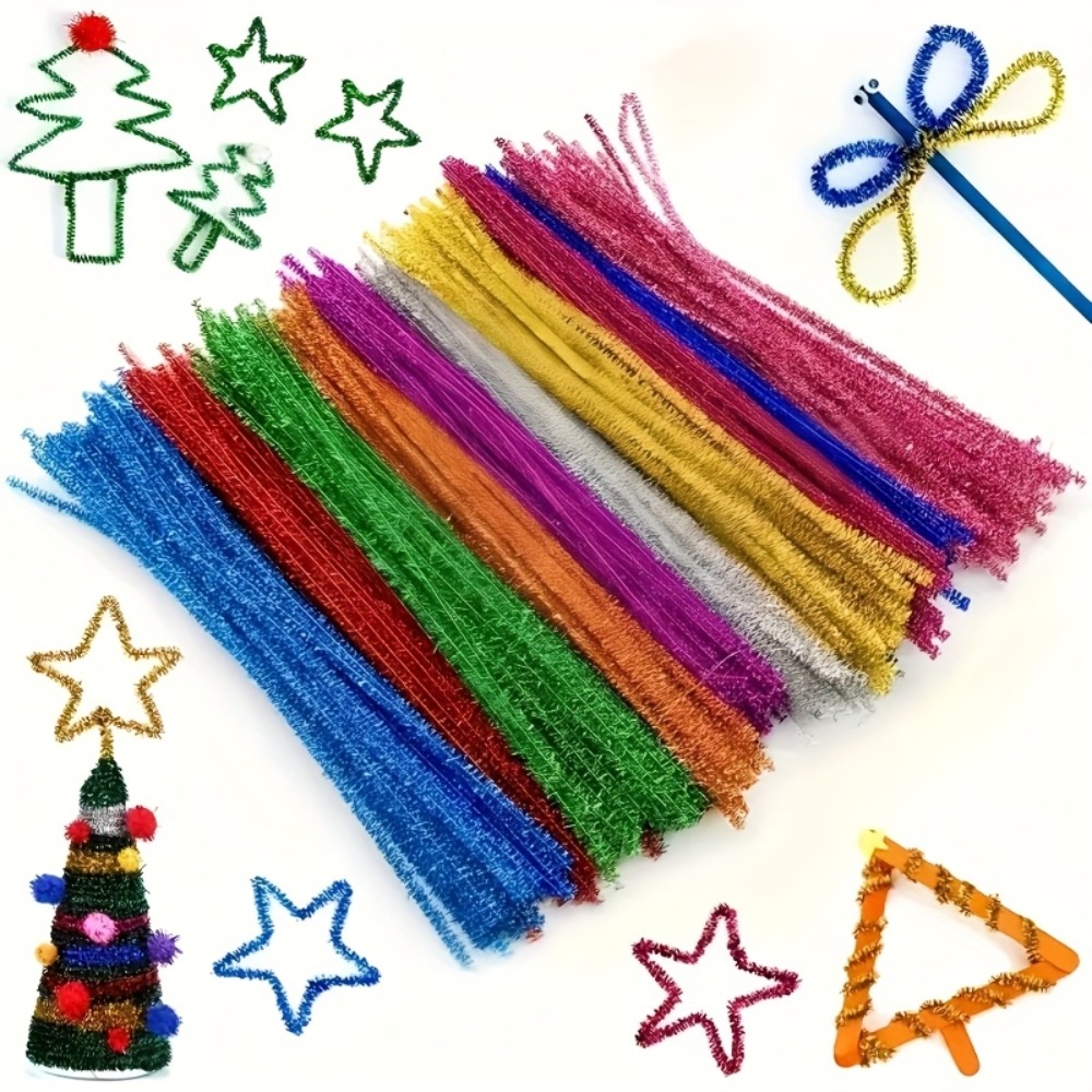 100 Stück 30 cm glitzernde Plü – Art Craft House Making Bewertung und Preis