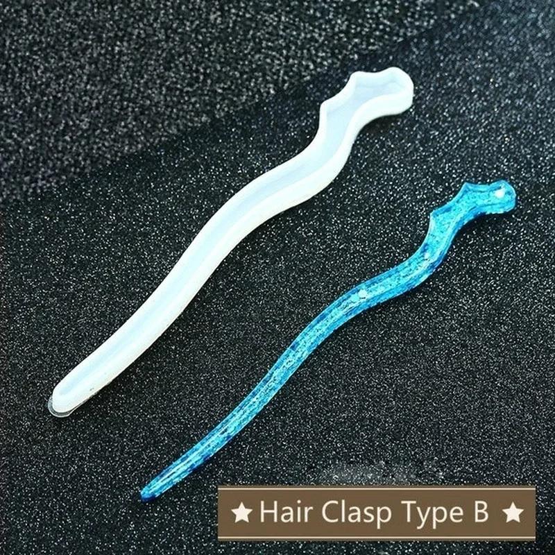 Neue Transparente Haarnadel Si – Resin Casting Mold Bewertung und Preis