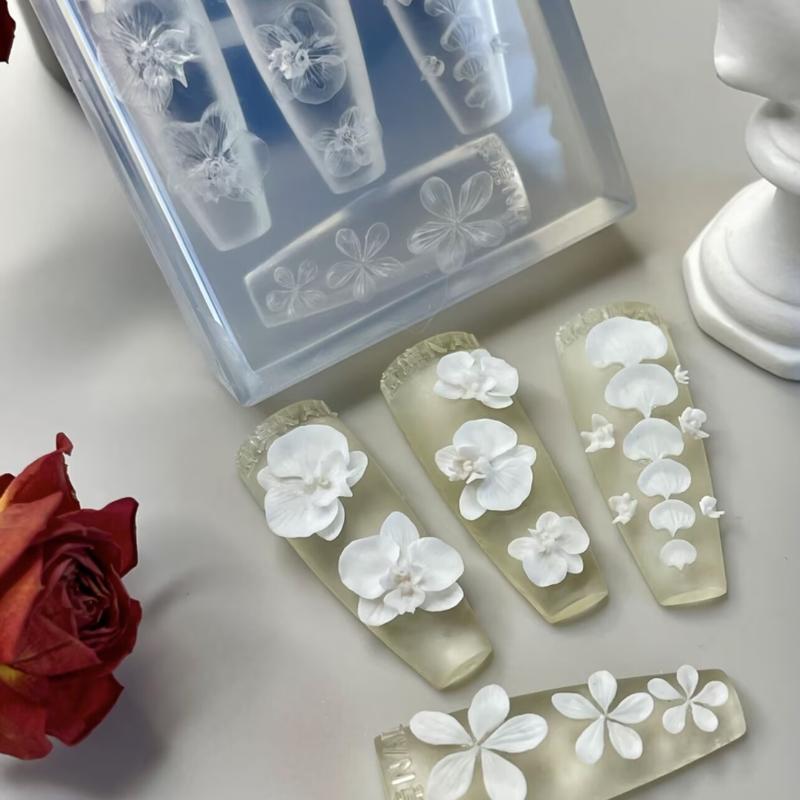 3D Transparente Silikon-Nagelf – Art Craft Template Bewertung und Preis
