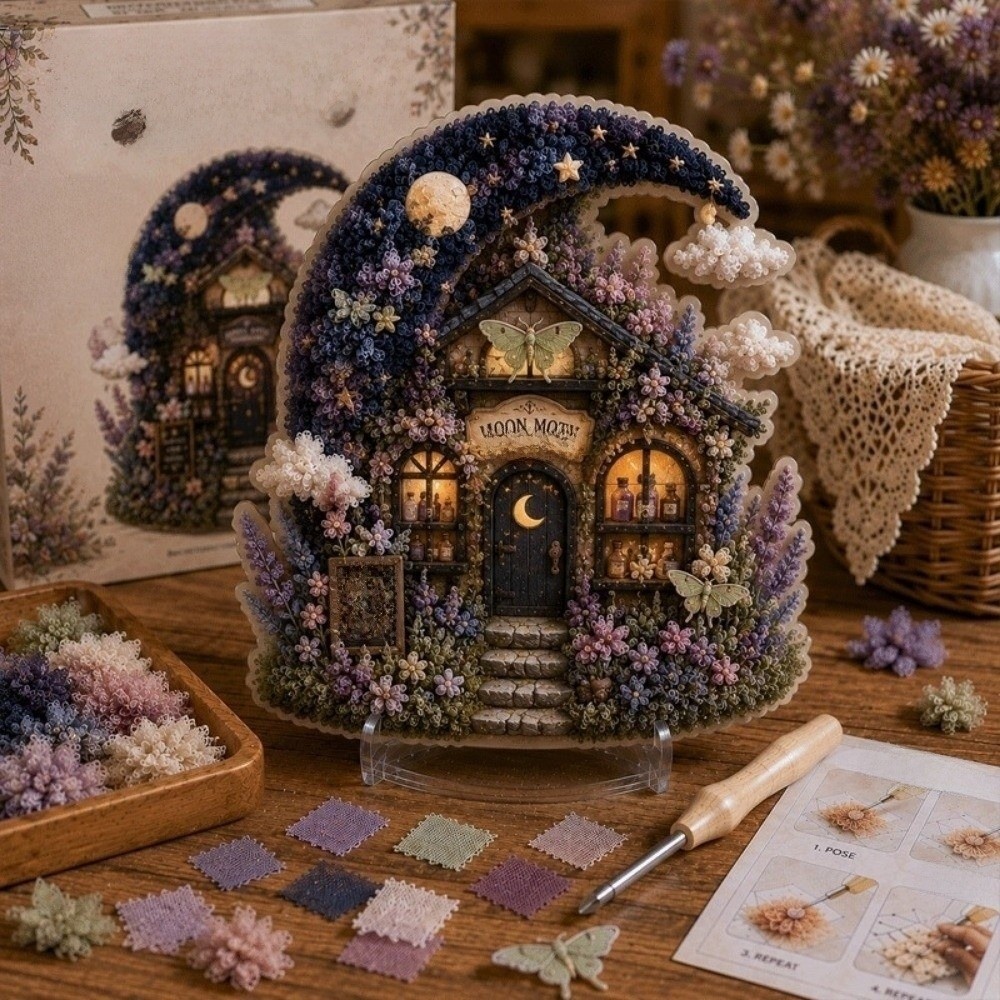 Haus-Szene Poke-Art-Set Pilzhü – Art Craft House Making Bewertung und Preis
