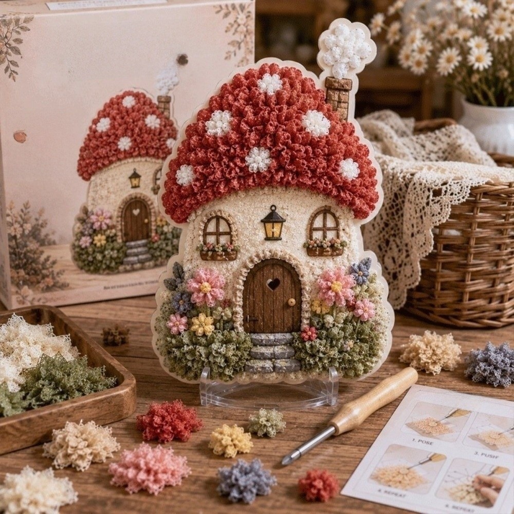 Haus-Szene Poke-Art-Set Pilzhü – Art Craft House Making Bewertung und Preis
