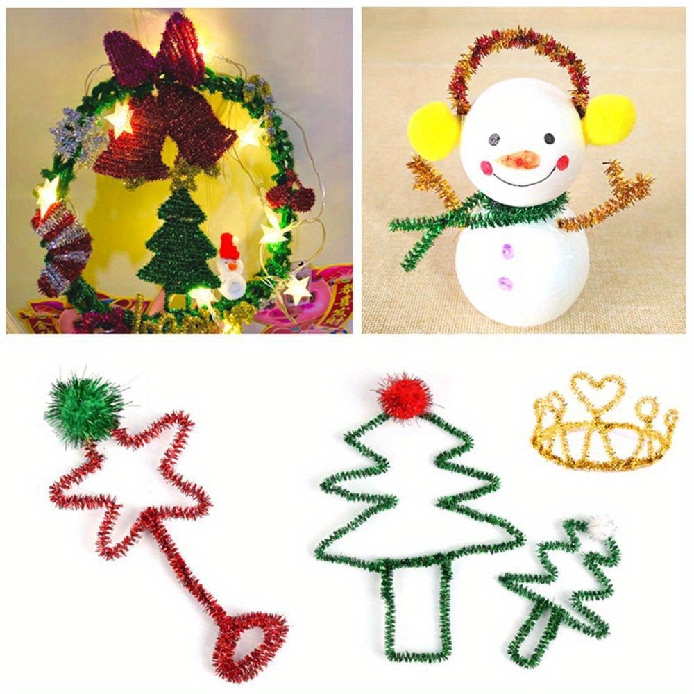 Funkelnde Plüsch-Pfeifenreinig – Art Craft House Making Bewertung und Preis