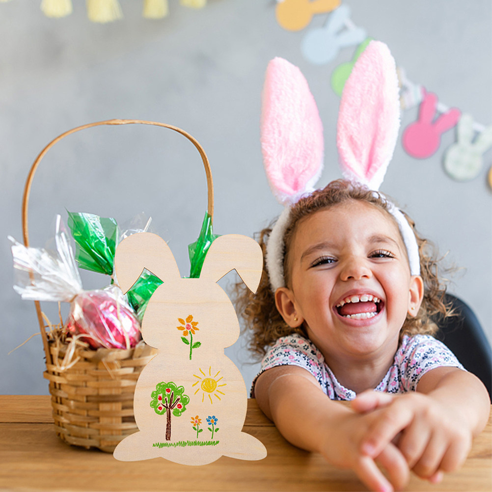 12 Stück leere Holz-Häschen-Au – Art Craft Rabbit Bewertung und Preis