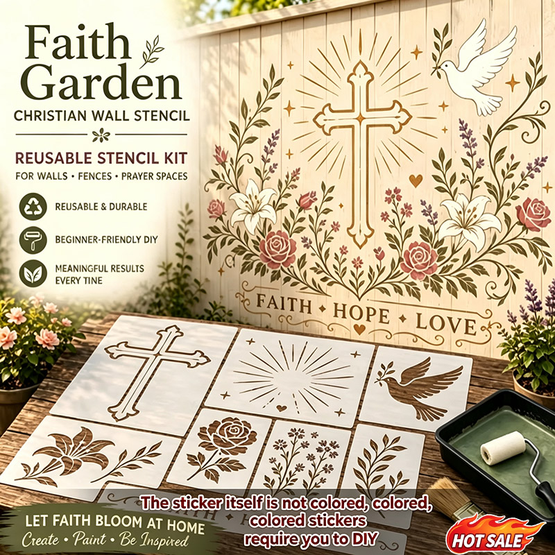 Garten-Wildblumen-Schablone zu – Art Craft Template Bewertung und Preis